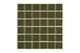 2x2 Straight Set Sheeted Original Ceramic Mosaic Tile in Bonsai Gloss
