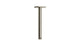 Flatiron 8" Straight Shower Arm with Flange in French Nickel