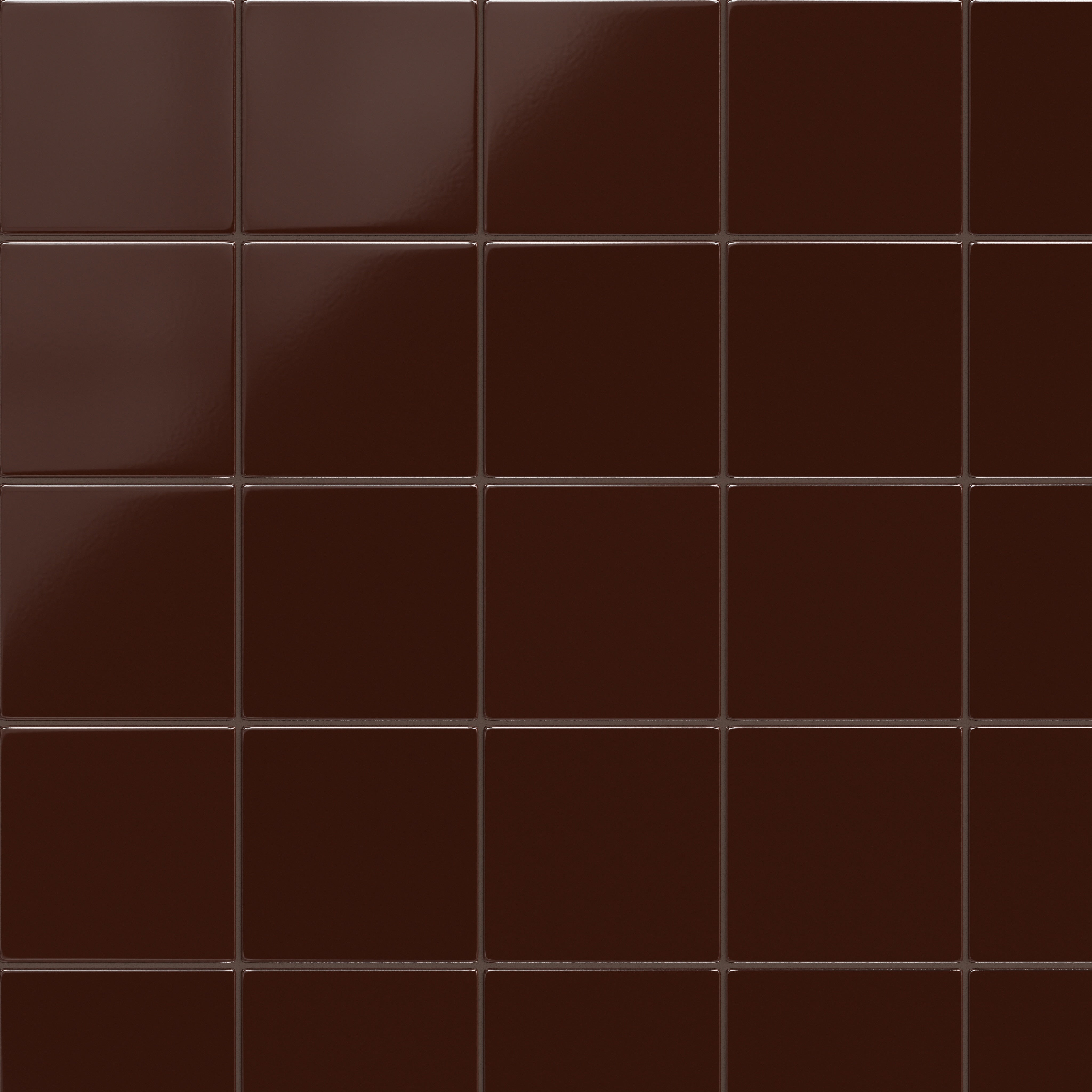 8x8 Original Ceramic Tile in Garnet Gloss