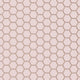 1" Hexagon Sheeted Original Ceramic Mosaic Tile in Evening Glow Matte