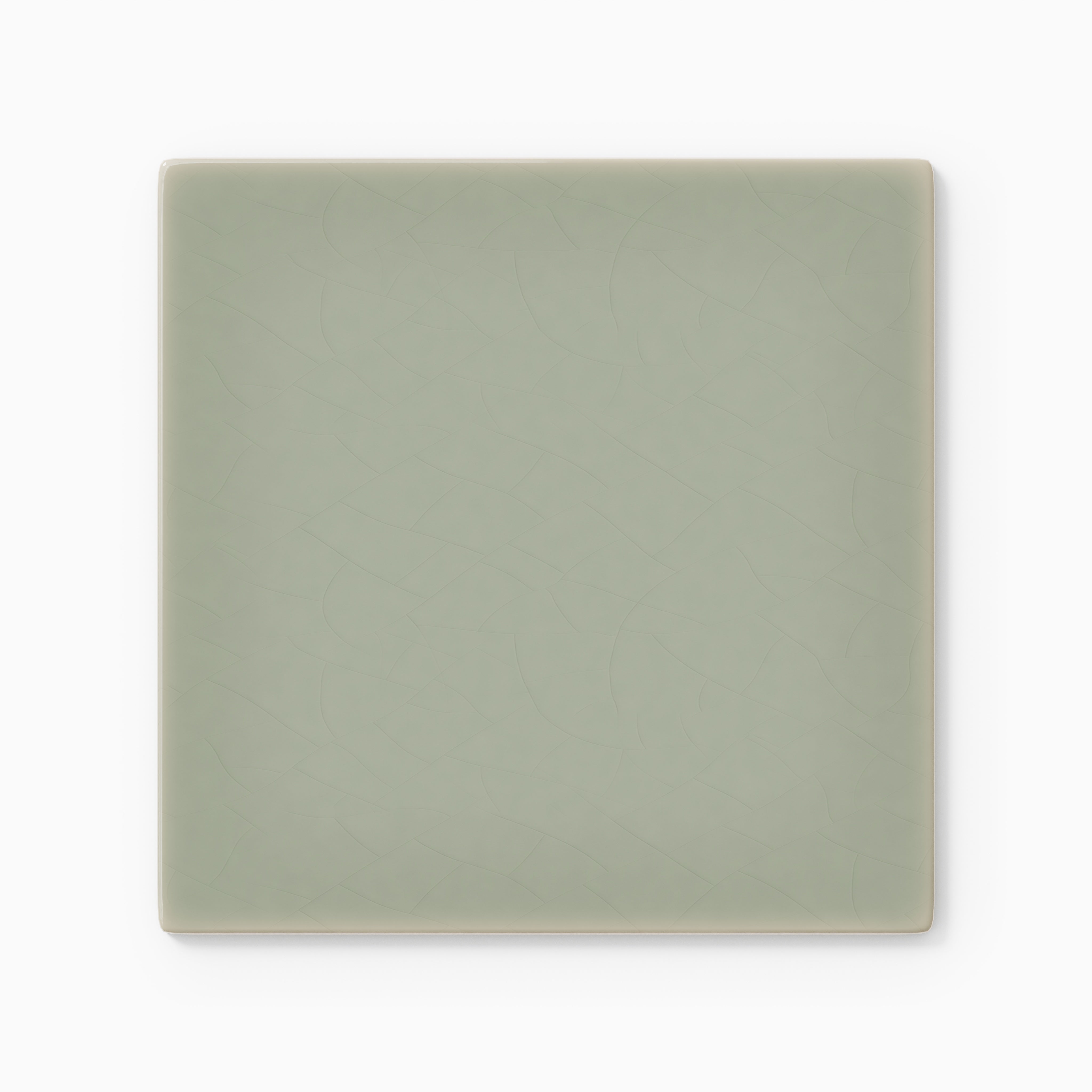 8x8 Original Ceramic Tile in Rosemary Gloss