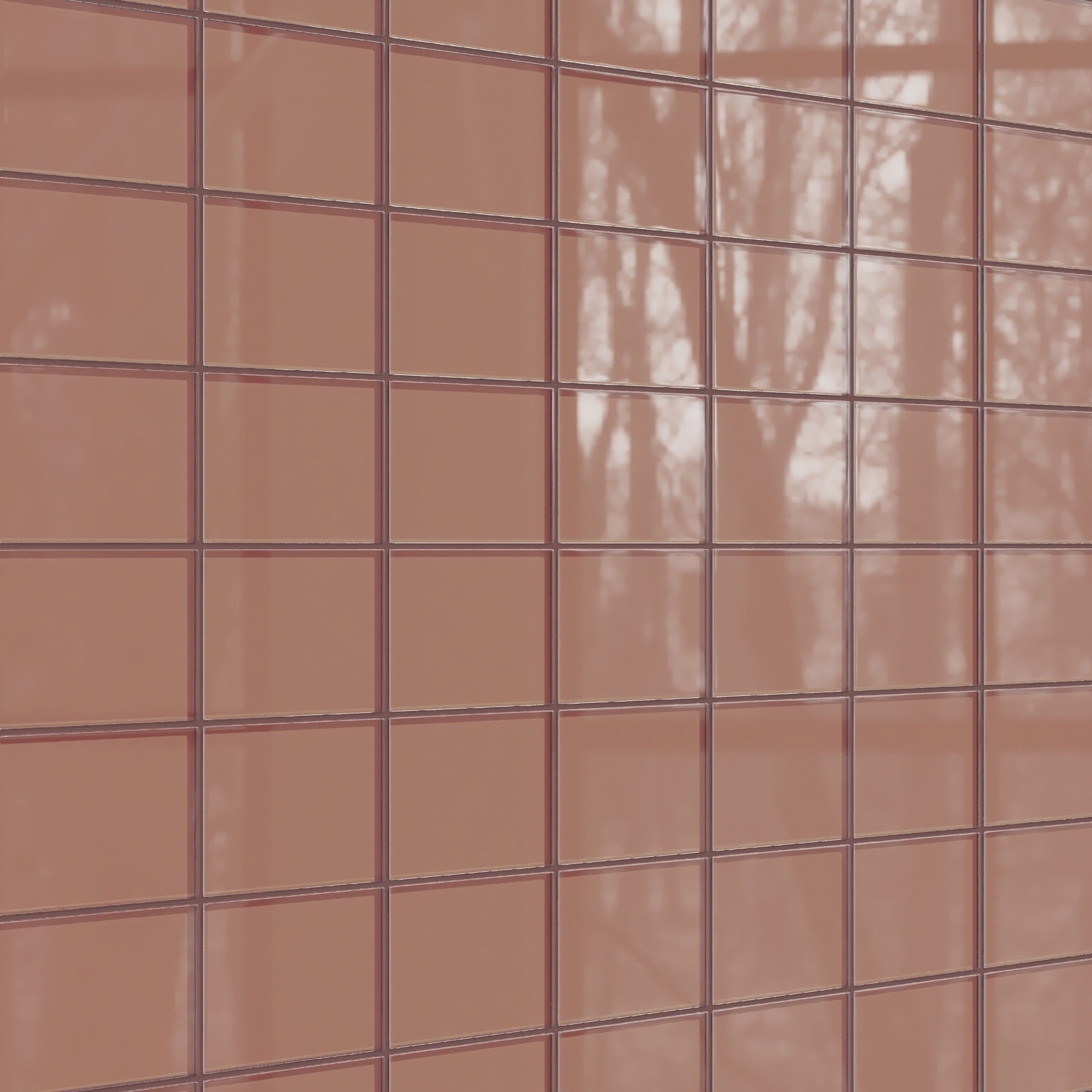 4x6 Glass Tile in Flicker Gloss