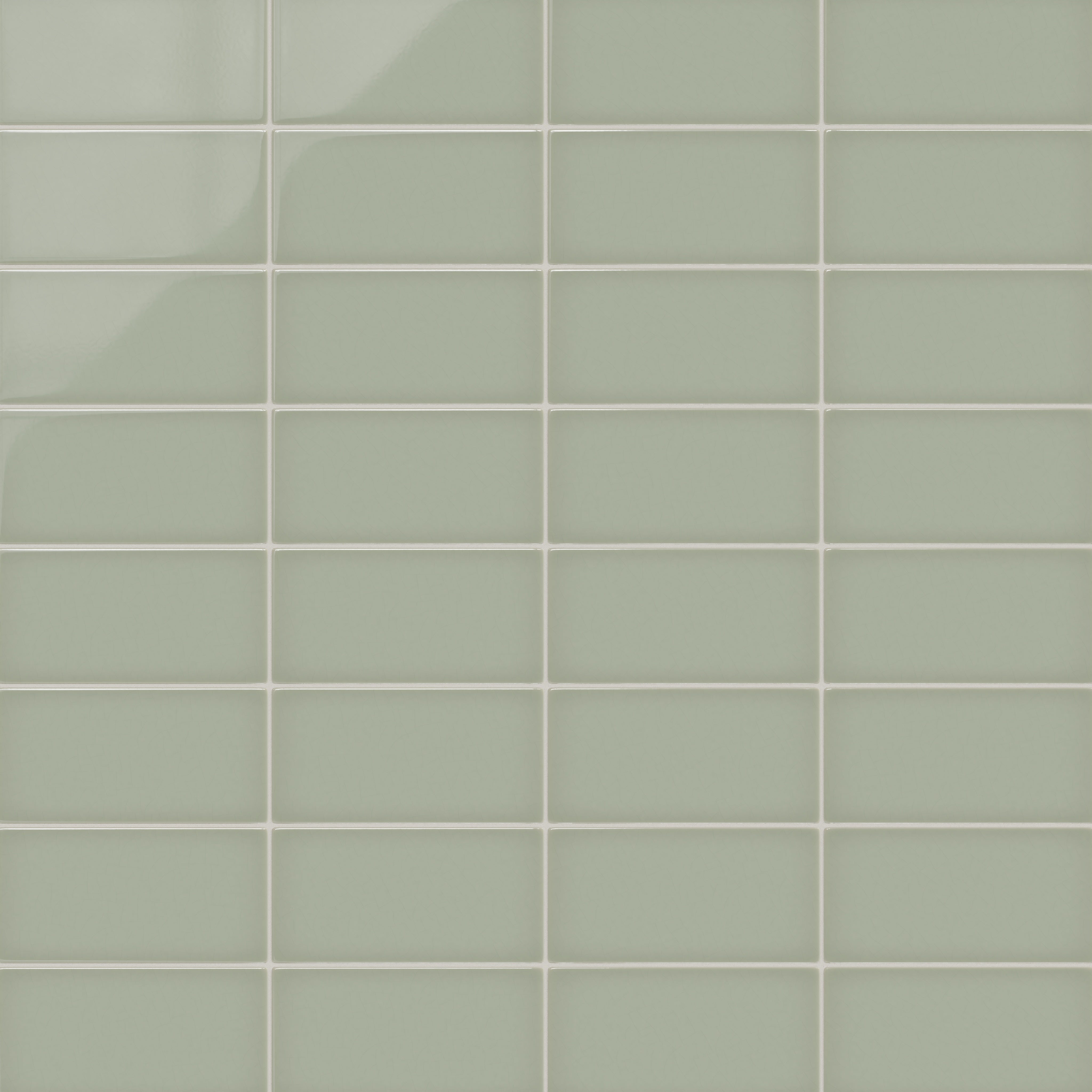 6x12 Original Ceramic Tile in Rosemary Gloss