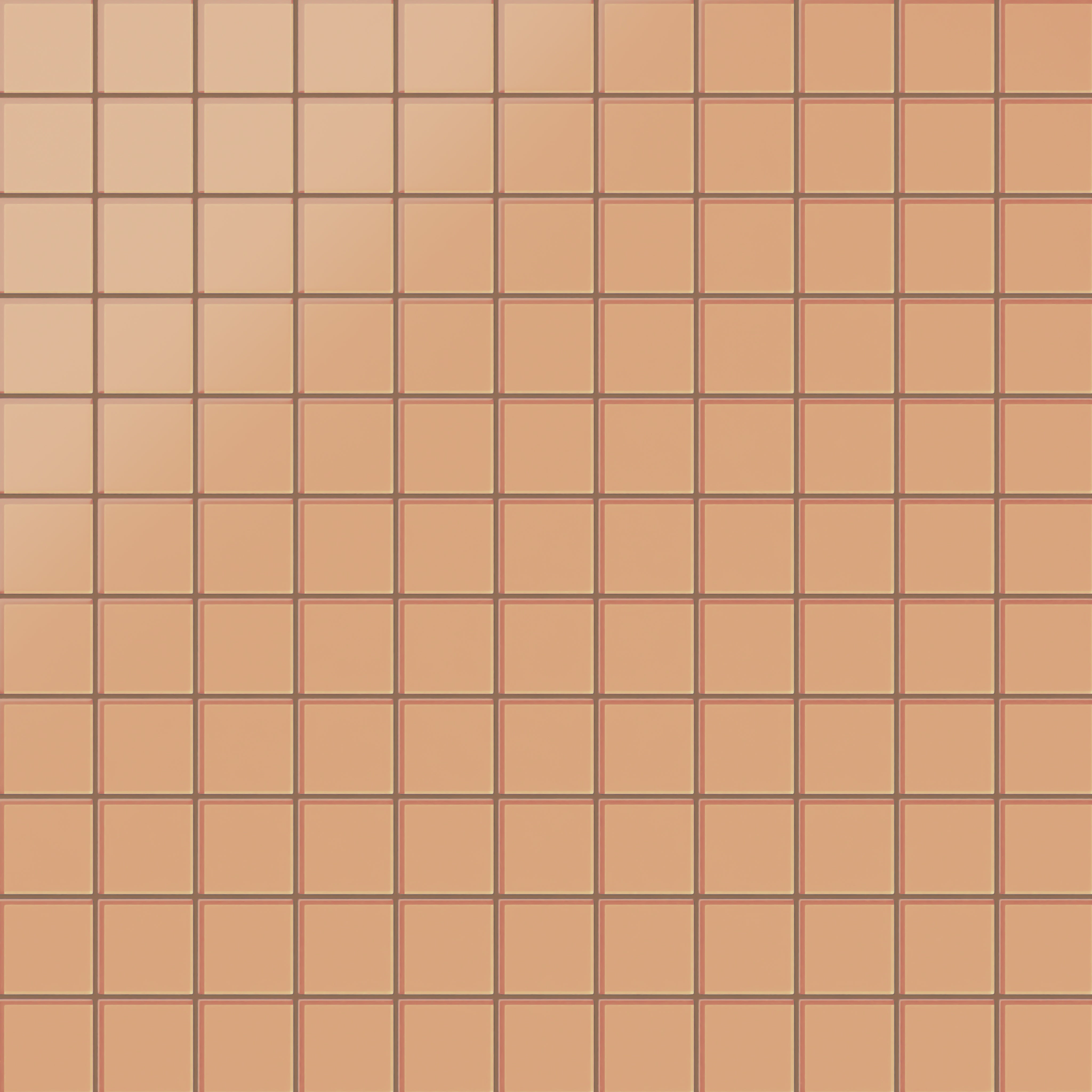 3x3 Straight Set Sheeted Glass Mosaic Tile in Carolina Wren Matte