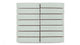 1x4 Straight Set Sheeted Original Ceramic Mosaic Tile in Salton Sea Gloss