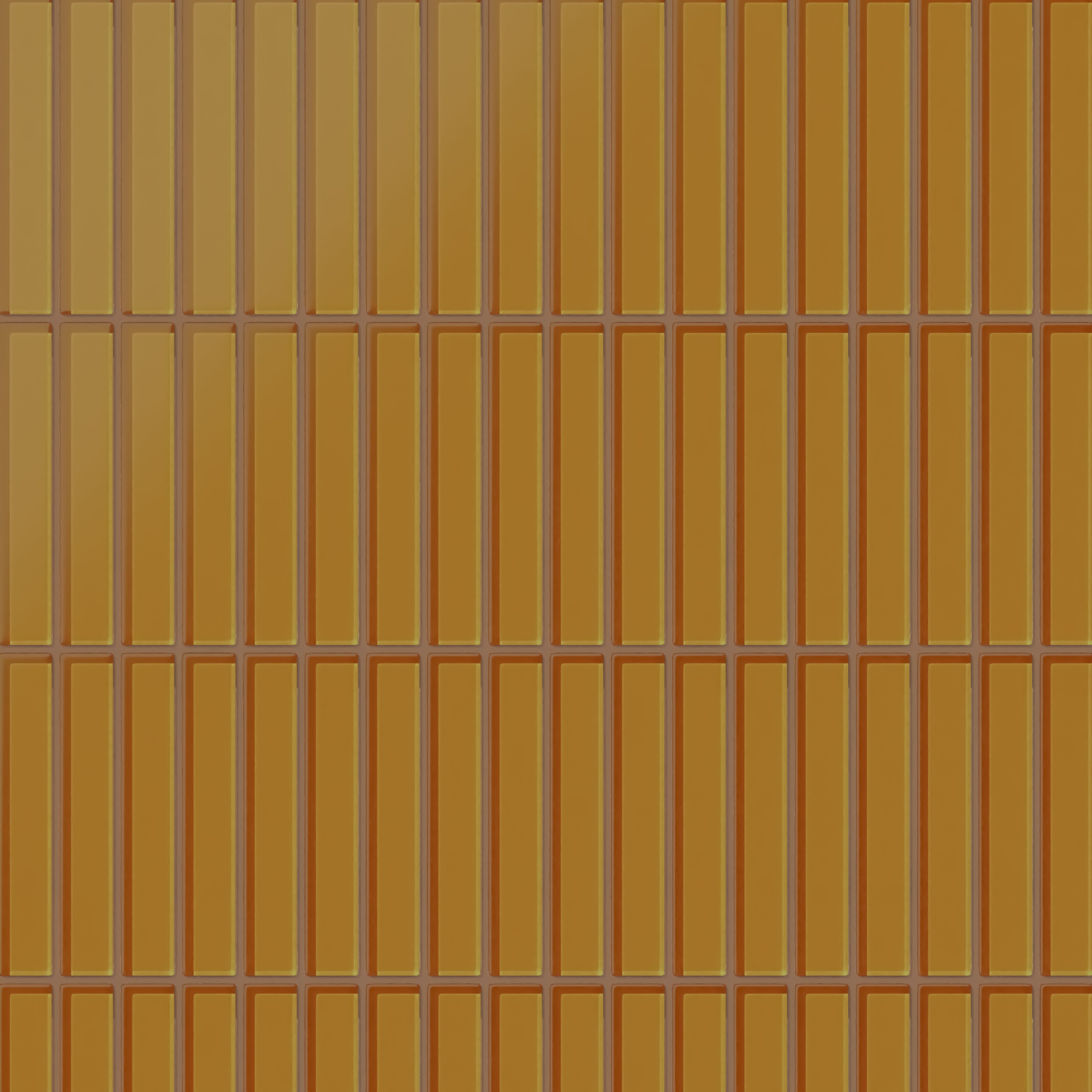 1x6 Straight Set Sheeted Glass Mosaic Tile in Falcon Matte