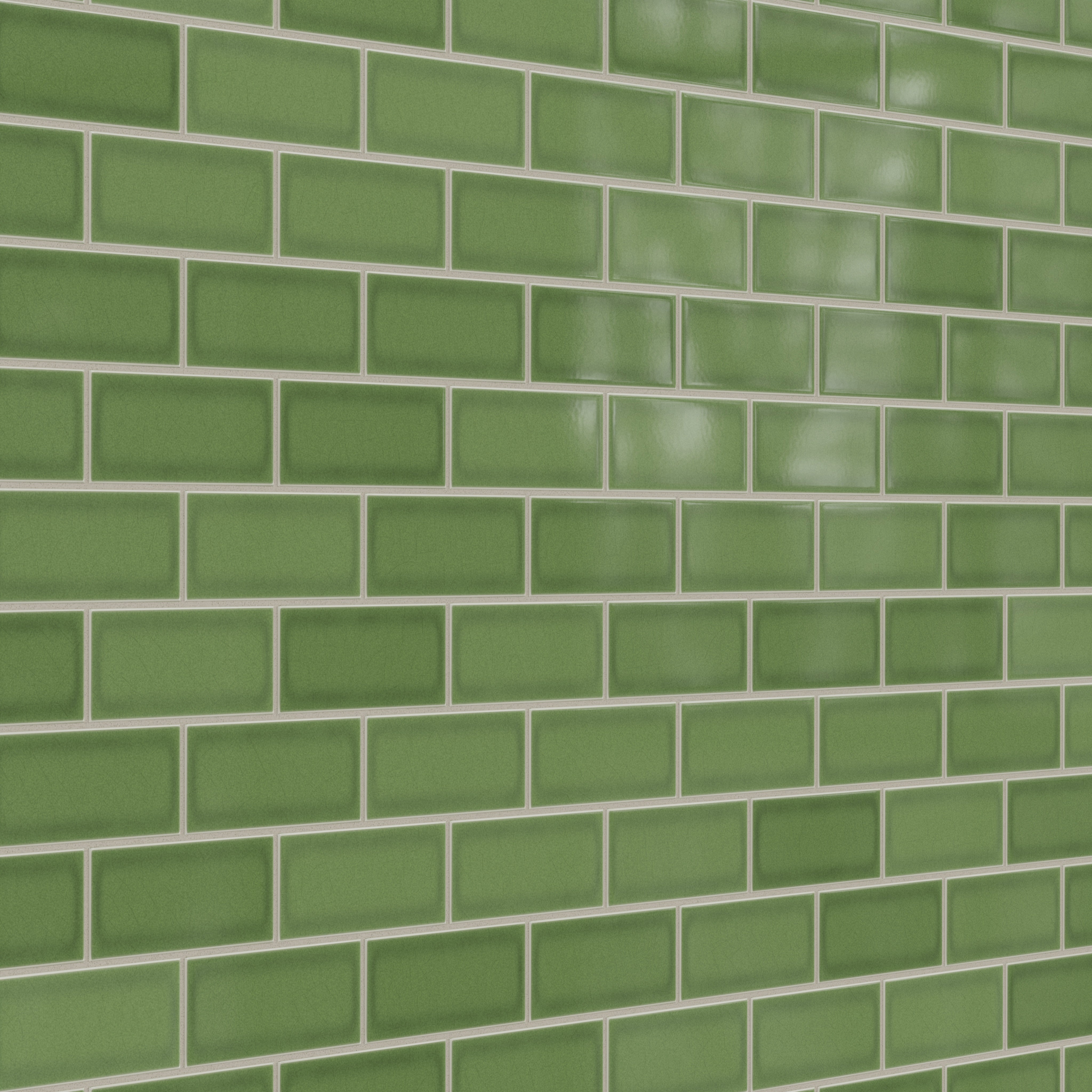 3x6 Original Ceramic Tile in Kelp Gloss