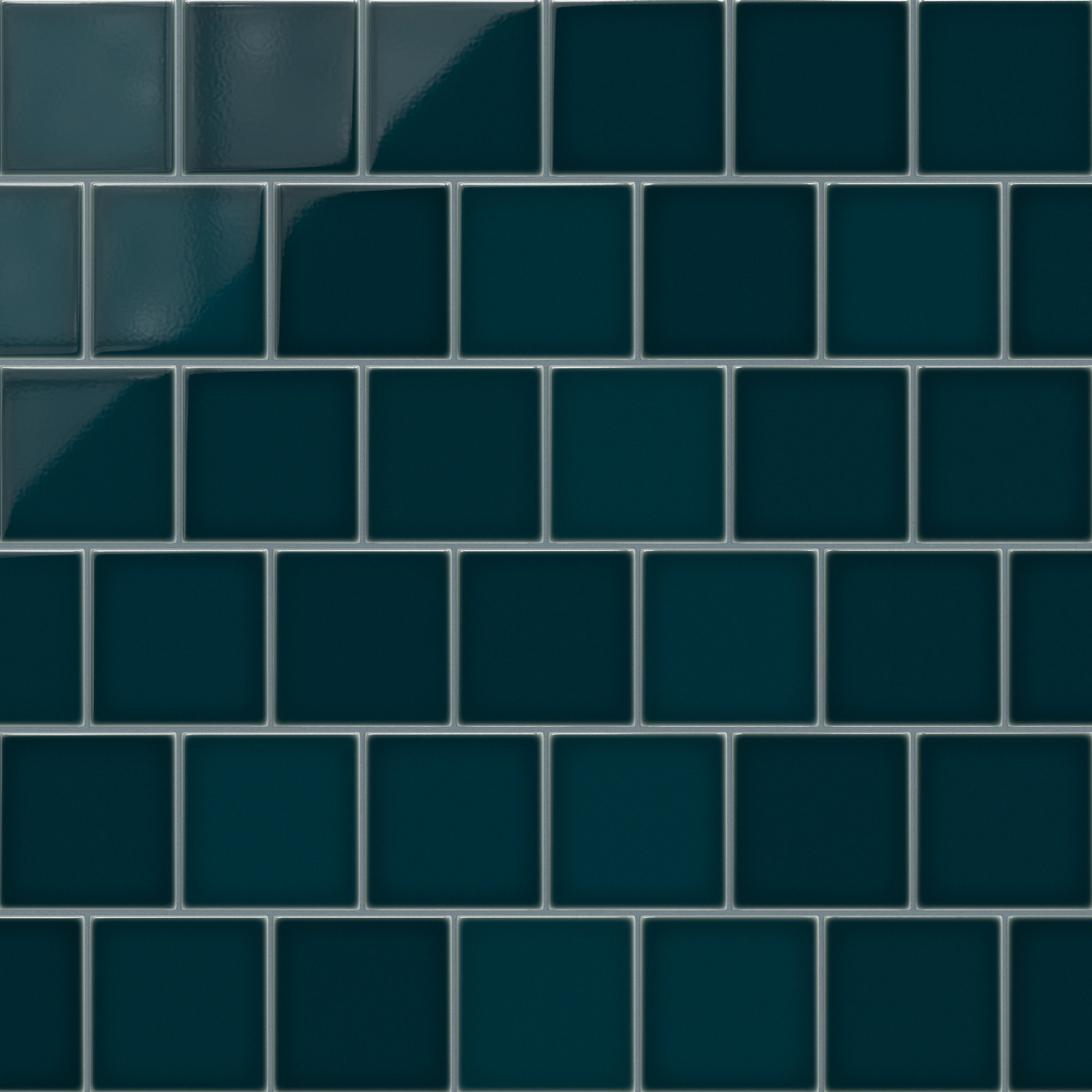 6x6 Original Ceramic Tile in Caspian Sea Gloss