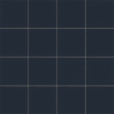 6x6 Original Ceramic Tile in Navy Blue Matte