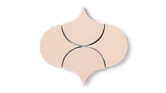 Ogee Drop Original Ceramic Tile in Tumbleweed Matte
