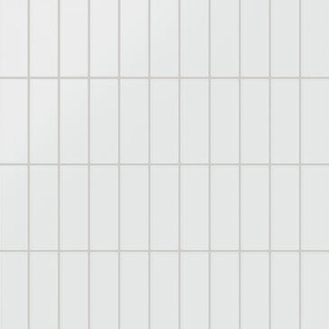 2x6 Glass Tile in Egret Matte