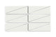 Right Scalene Triangle Original Ceramic Tile in Limewash Gloss