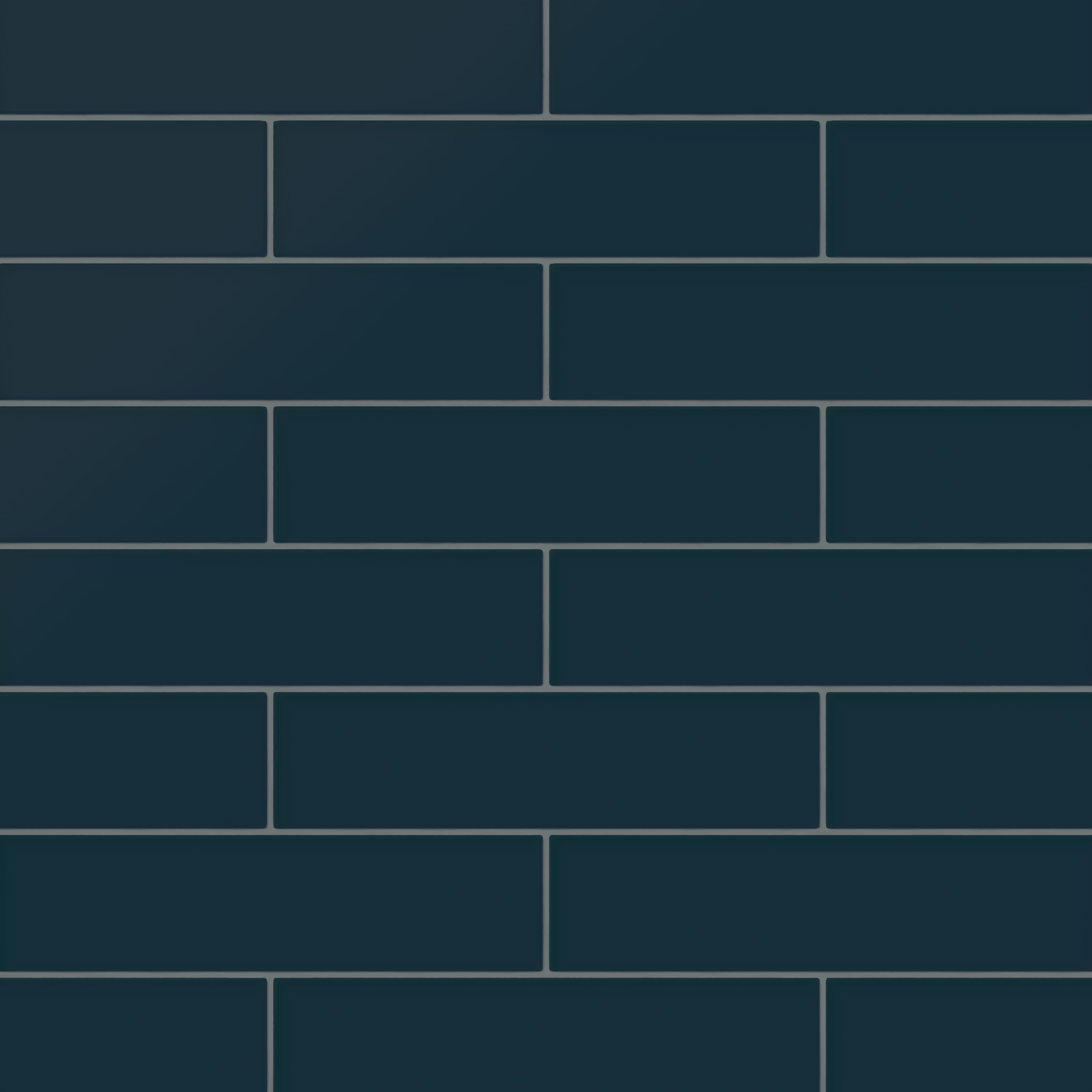 Quick Ship 3x12 Glass Tile in Grackle Matte