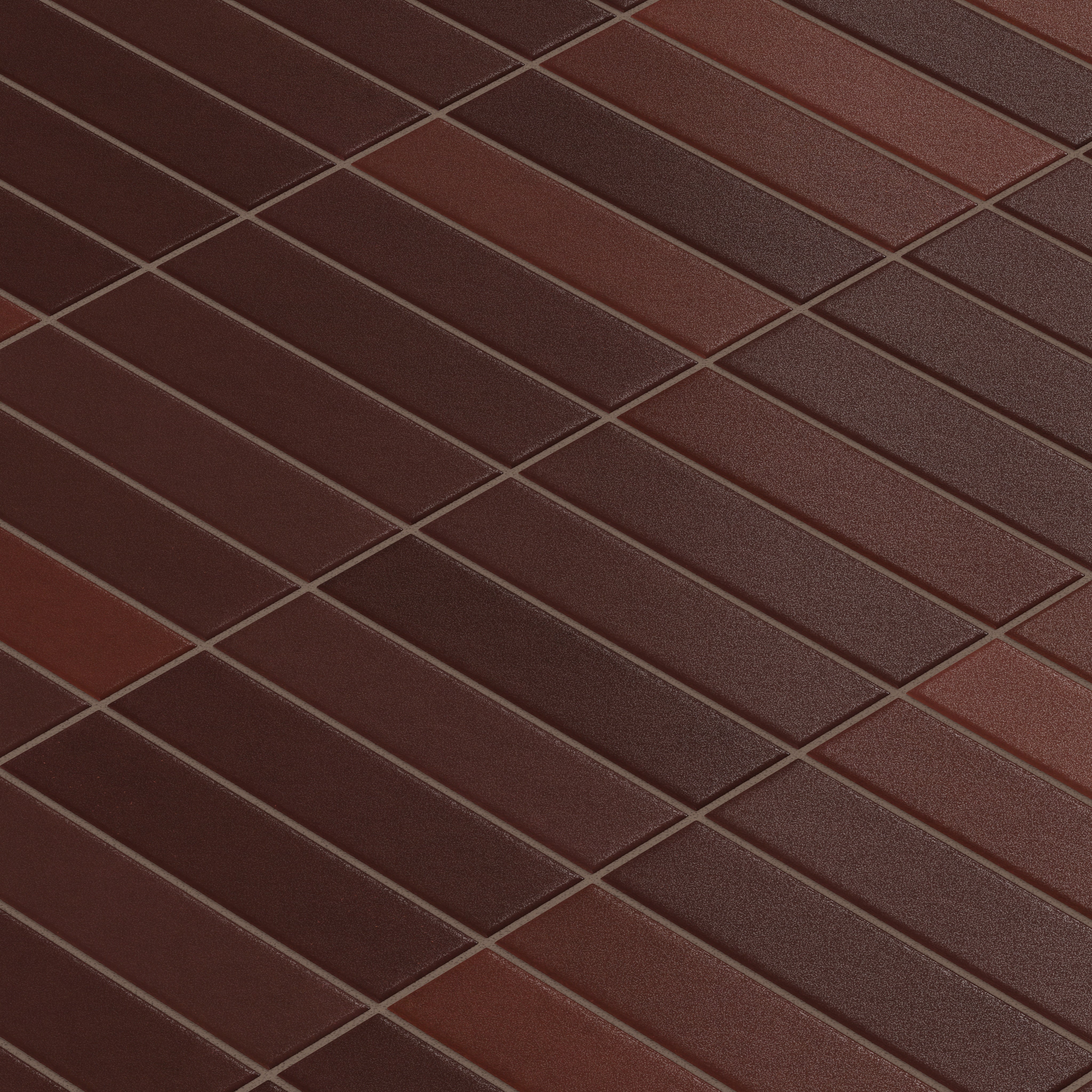 2x8 Original Ceramic Tile in Redwood