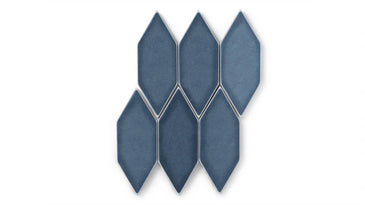 Picket Original Ceramic Tile in Slate Blue Gloss