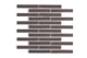 1x6 Half Offset Sheeted Original Ceramic Mosaic Tile in Kalamata Gloss