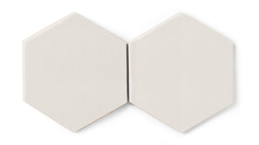 8" Hexagon Original Ceramic Tile in Feldspar Matte