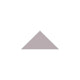 4" Triangle Original Ceramic Tile in Dust Storm Matte