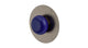 Foundry One Handle Wall Mount Shower Trim with Pebble Ceramic Knob Handle in Antique Nickel