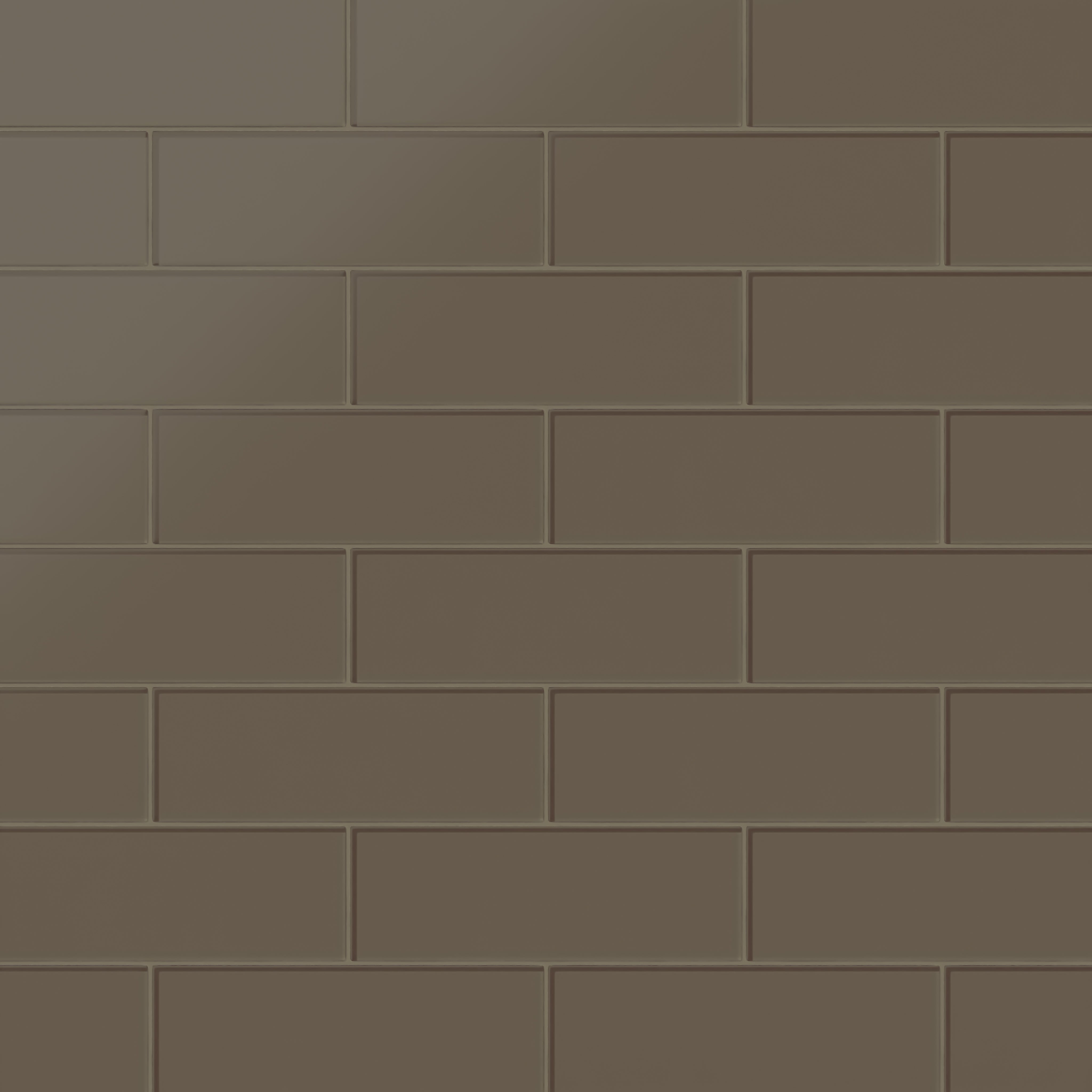 4x12 Glass Tile in Albatross Matte