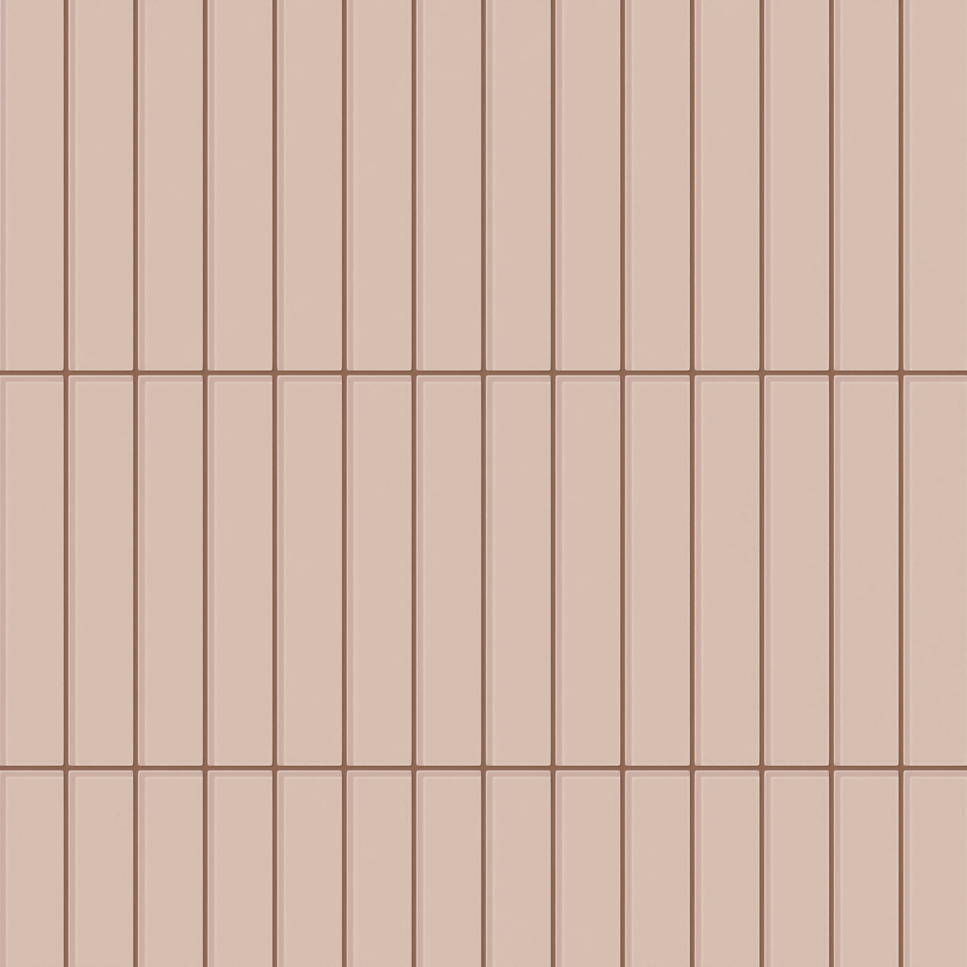 2x12 Glass Tile in Rosy Finch Gloss