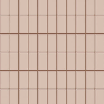 2x4 Straight Set Sheeted Glass Mosaic Tile in Rosy Finch Gloss