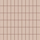 2x4 Straight Set Sheeted Glass Mosaic Tile in Rosy Finch Gloss
