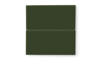 6x12 Original Ceramic Tile in Hunter Green Matte