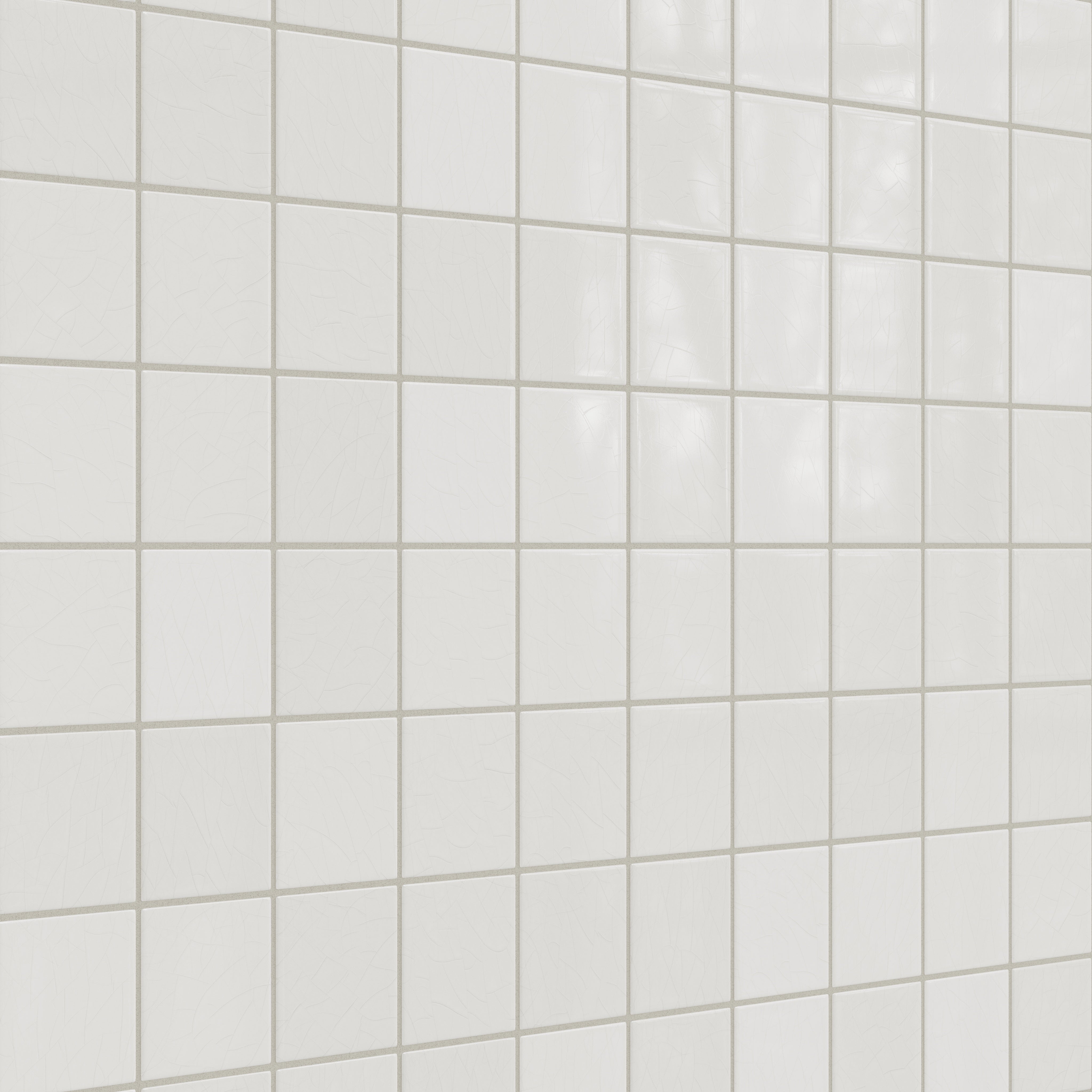4x4 Original Ceramic Tile in Frost Gloss