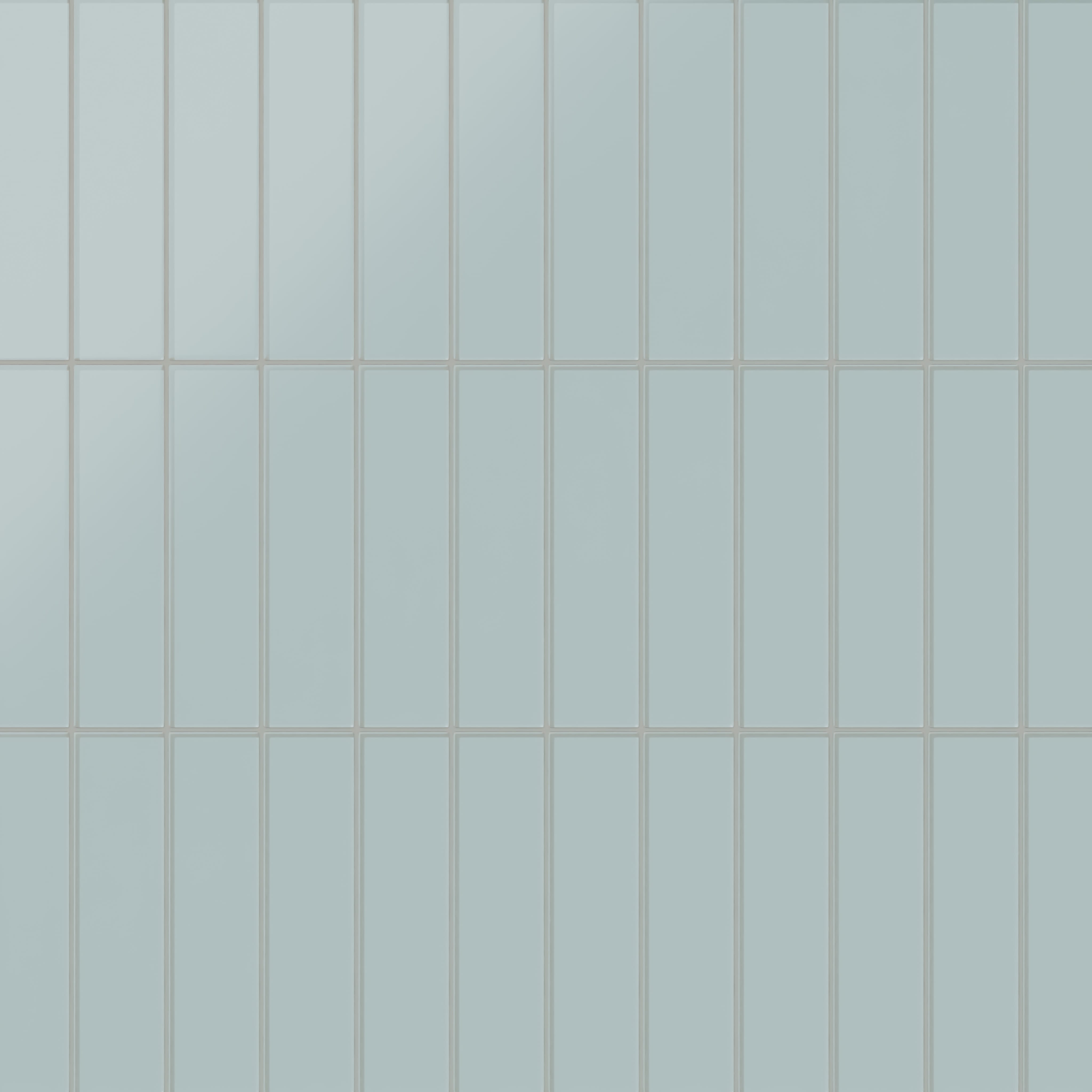 Quick Ship 3x12 Glass Tile in Great Blue Heron Matte