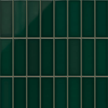3x9 Original Ceramic Tile in Evergreen Gloss