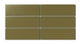 2x6 Natural Press Ceramic Tile in Sap Green Matte