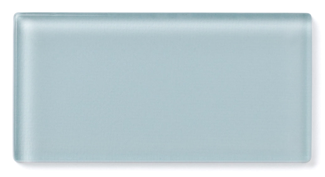 1x4 Herringbone Sheeted Glass Mosaic Tile in Partridge Gloss