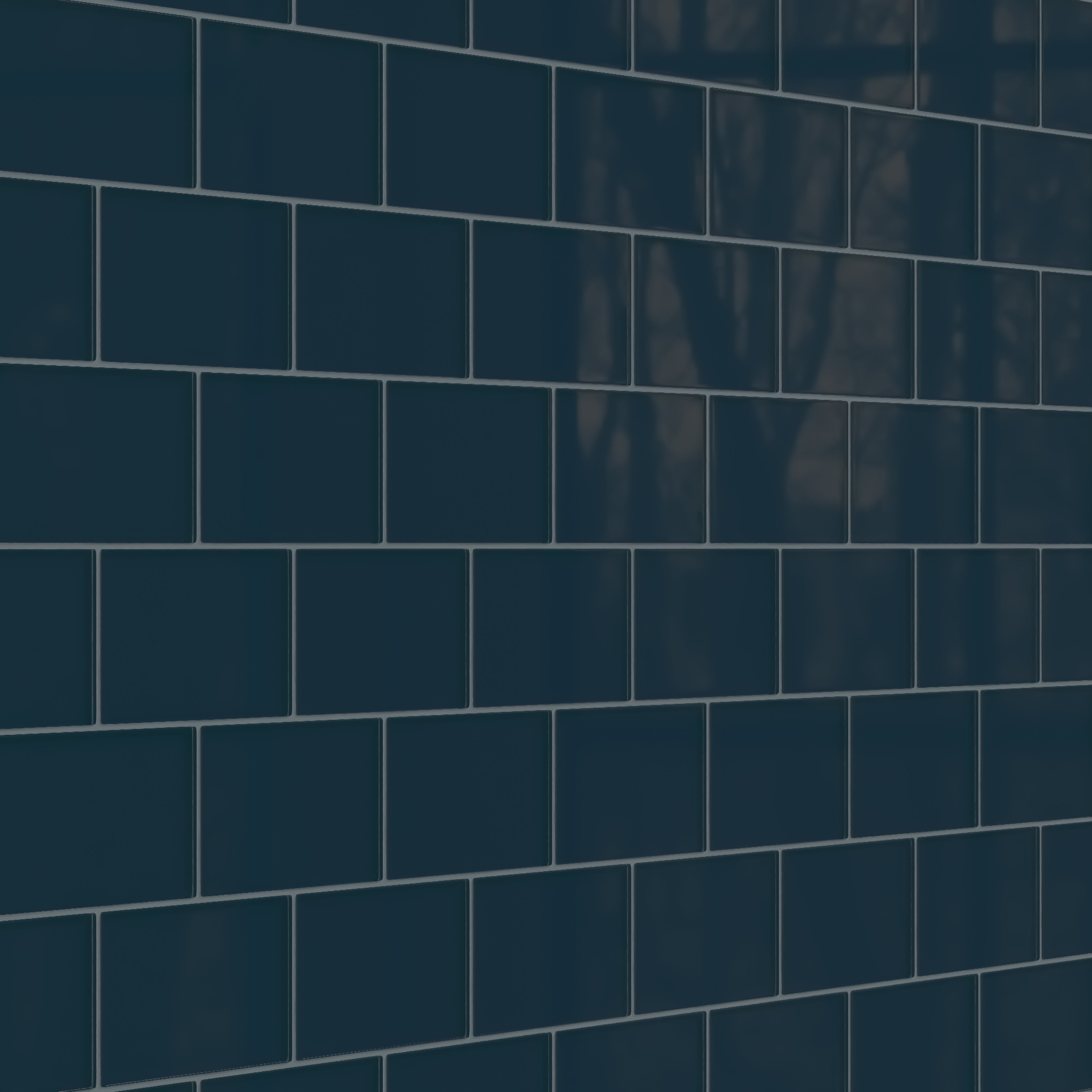 4x6 Glass Tile in Grackle Gloss