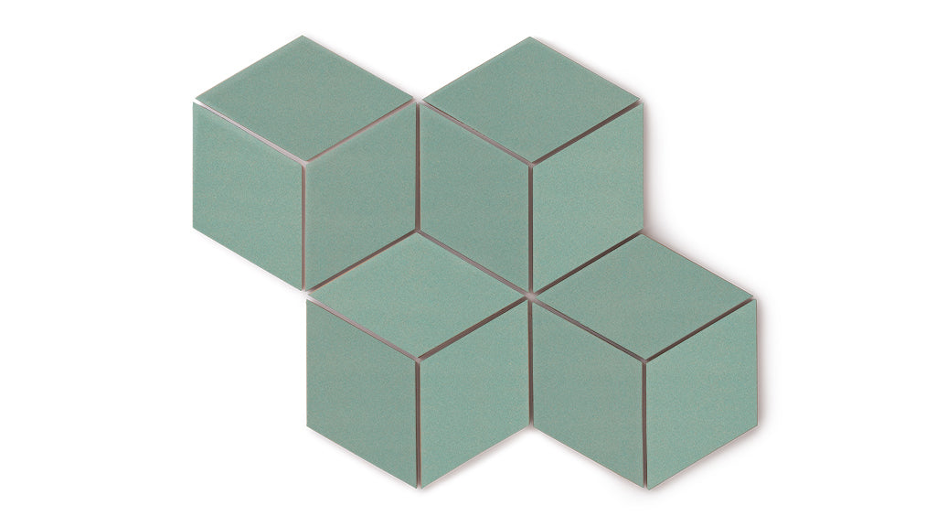 Large Diamond Original Ceramic Tile in Amalfi Coast Matte