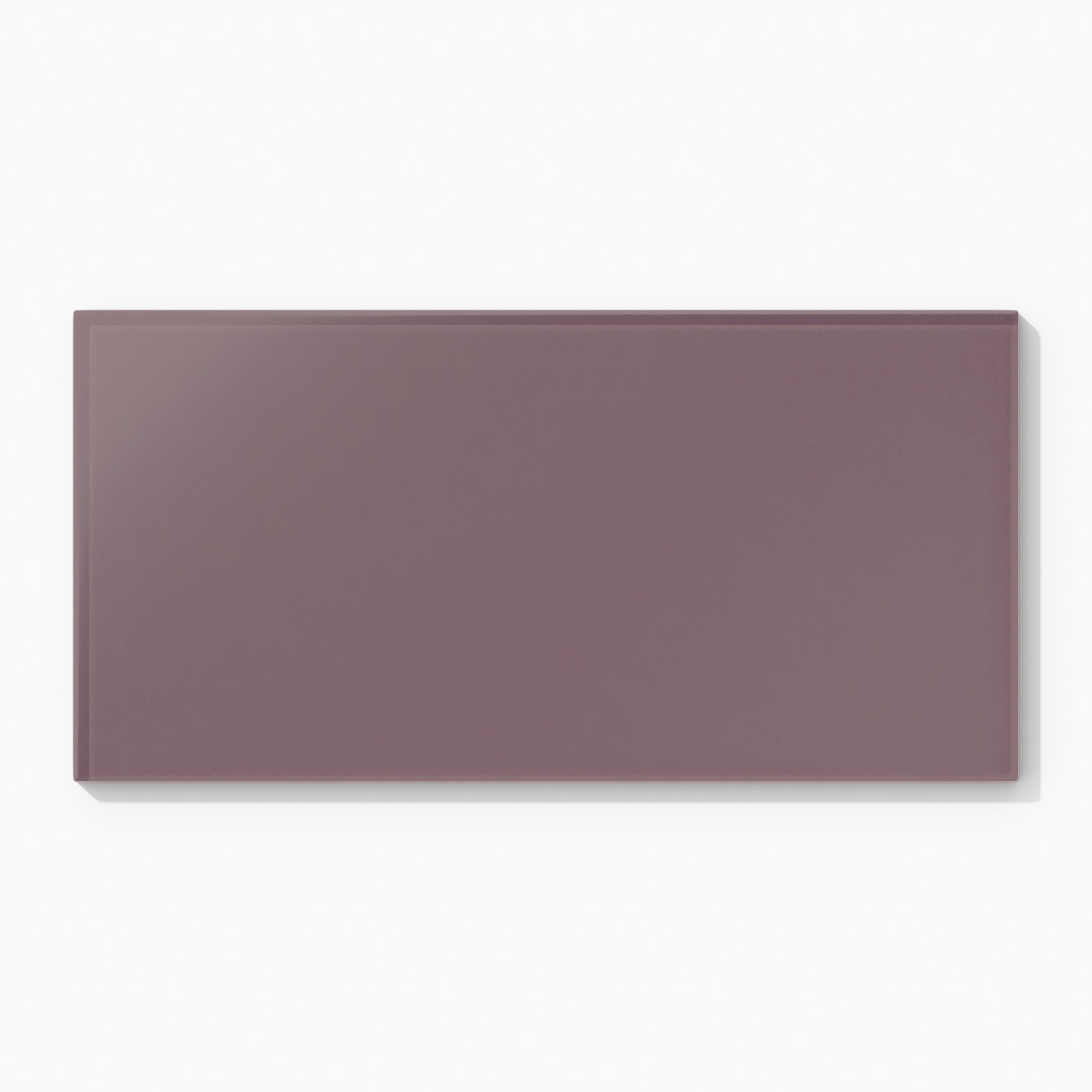 6x12 Glass Tile in Crane Matte