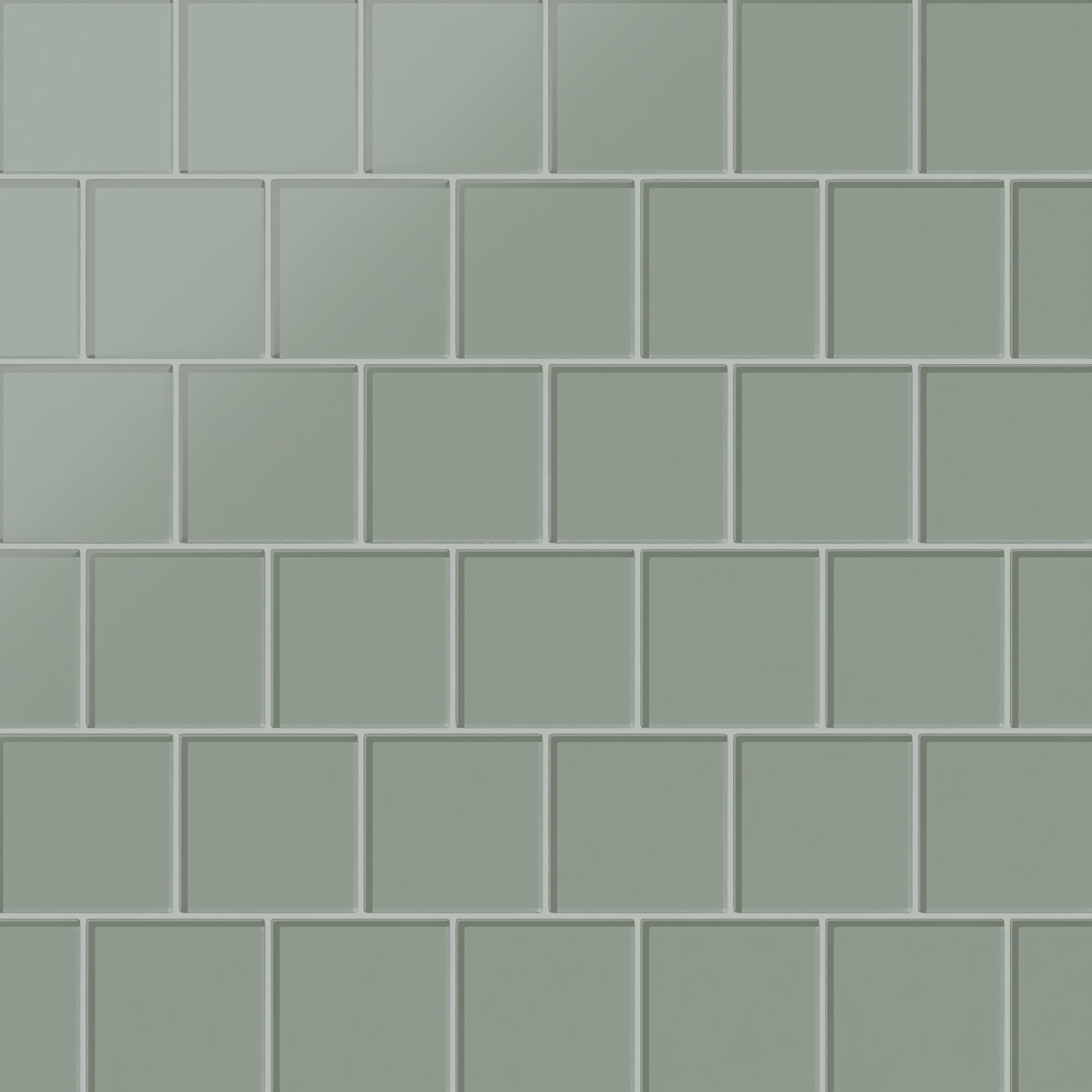 4x4 Glass Tile in Hummingbird Matte