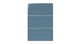 4x8 Natural Press Ceramic Tile in Azurite Gloss