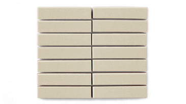1x4 Straight Set Sheeted Original Ceramic Mosaic Tile in Dolomite Matte