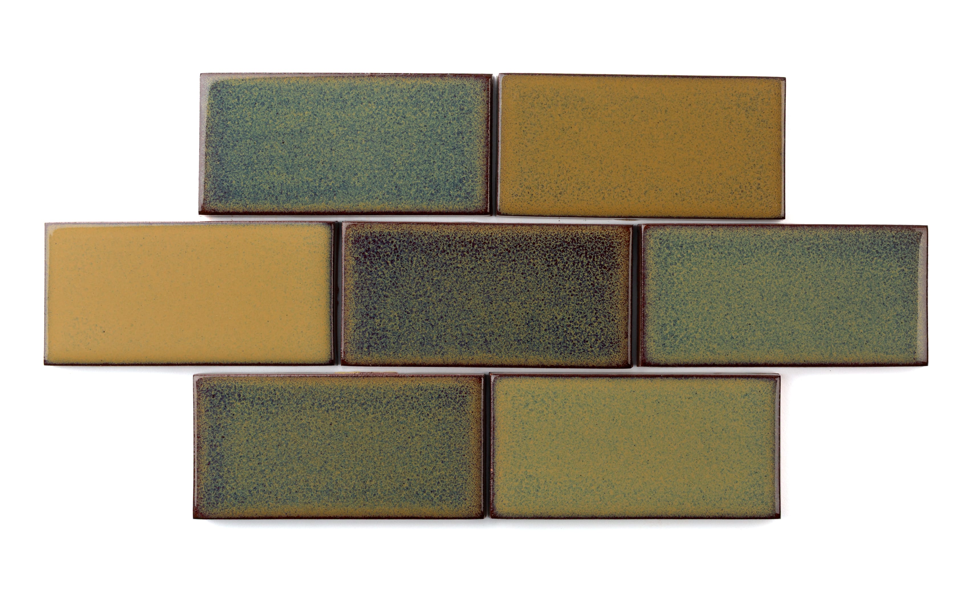 3x6 Original Ceramic Tile in Golden Hour - Fireclay Tile
