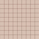 3x3 Straight Set Sheeted Glass Mosaic Tile in Rosy Finch Gloss
