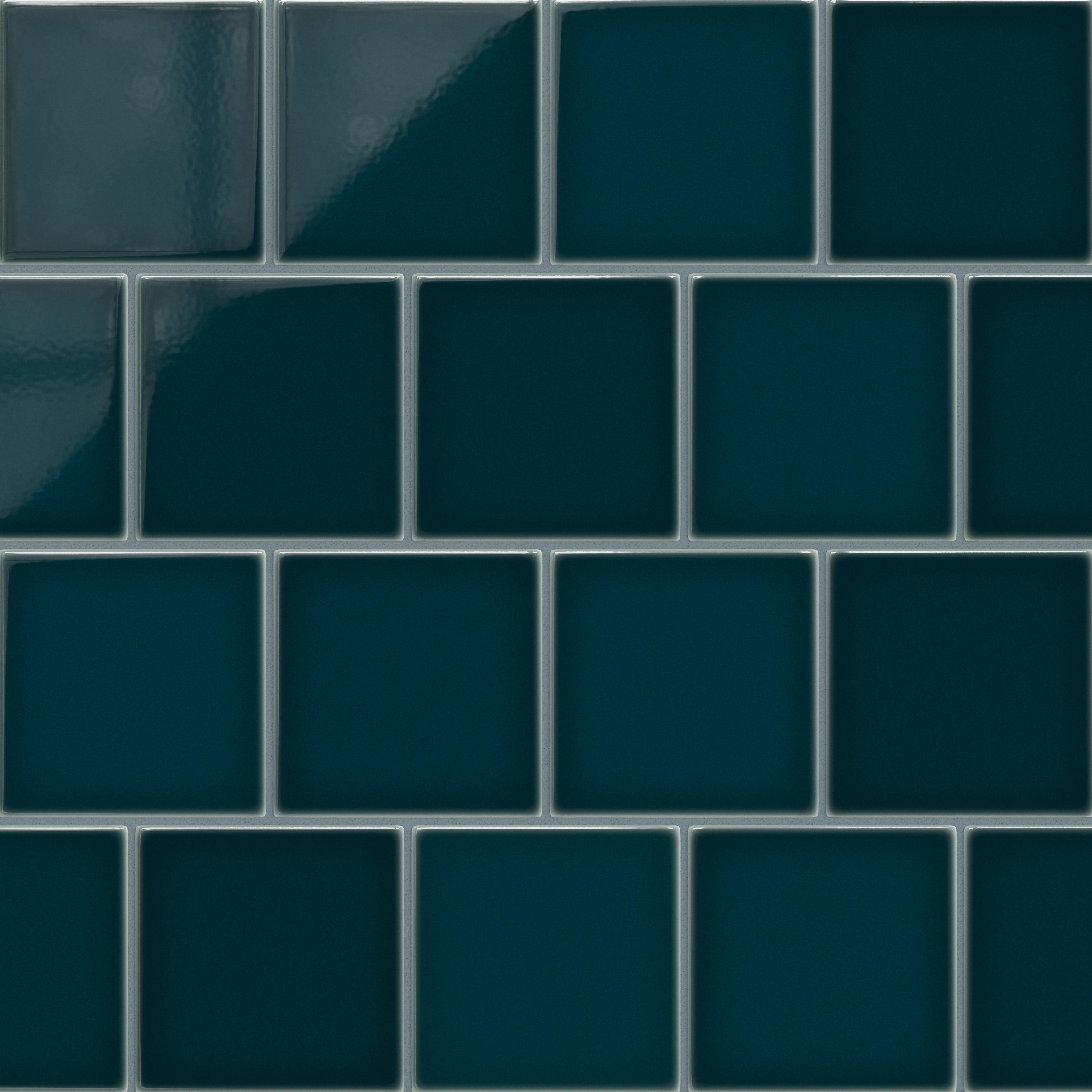 6x6 Original Ceramic Tile in Caspian Sea Gloss