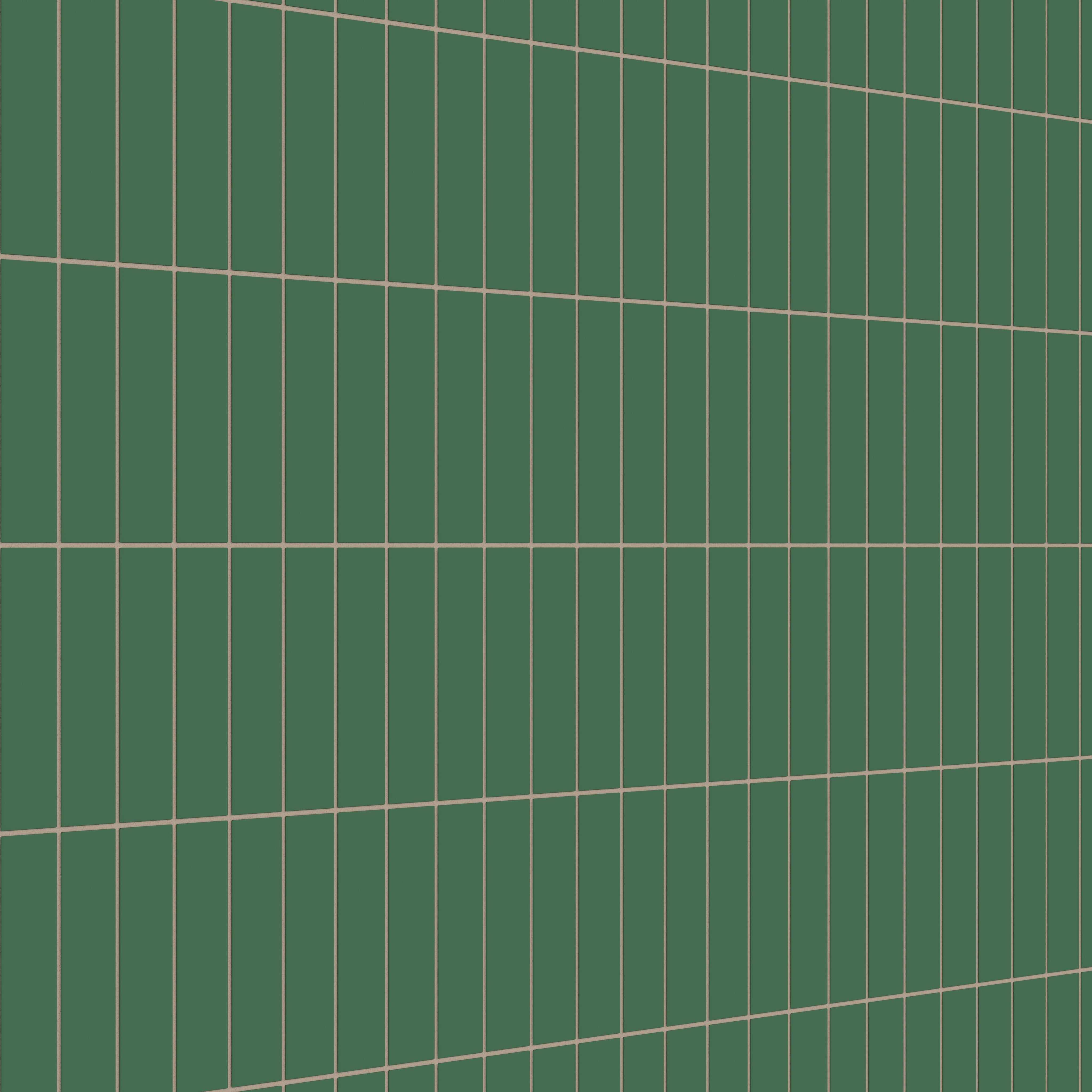 2x8 Natural Press Ceramic Tile in Viridian Matte