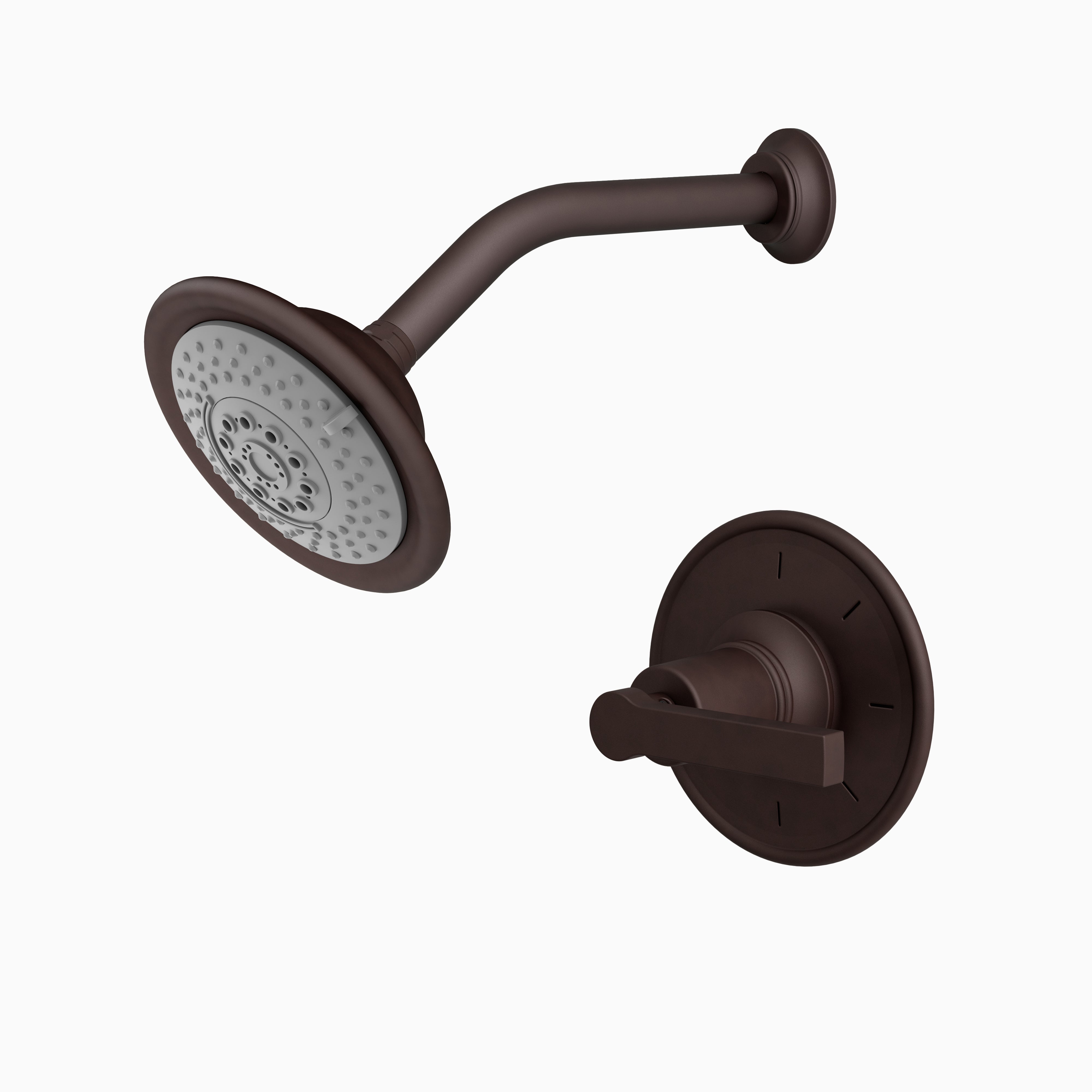 Emerson Pressure Balance Shower - Lever Handle in Architectural Copper