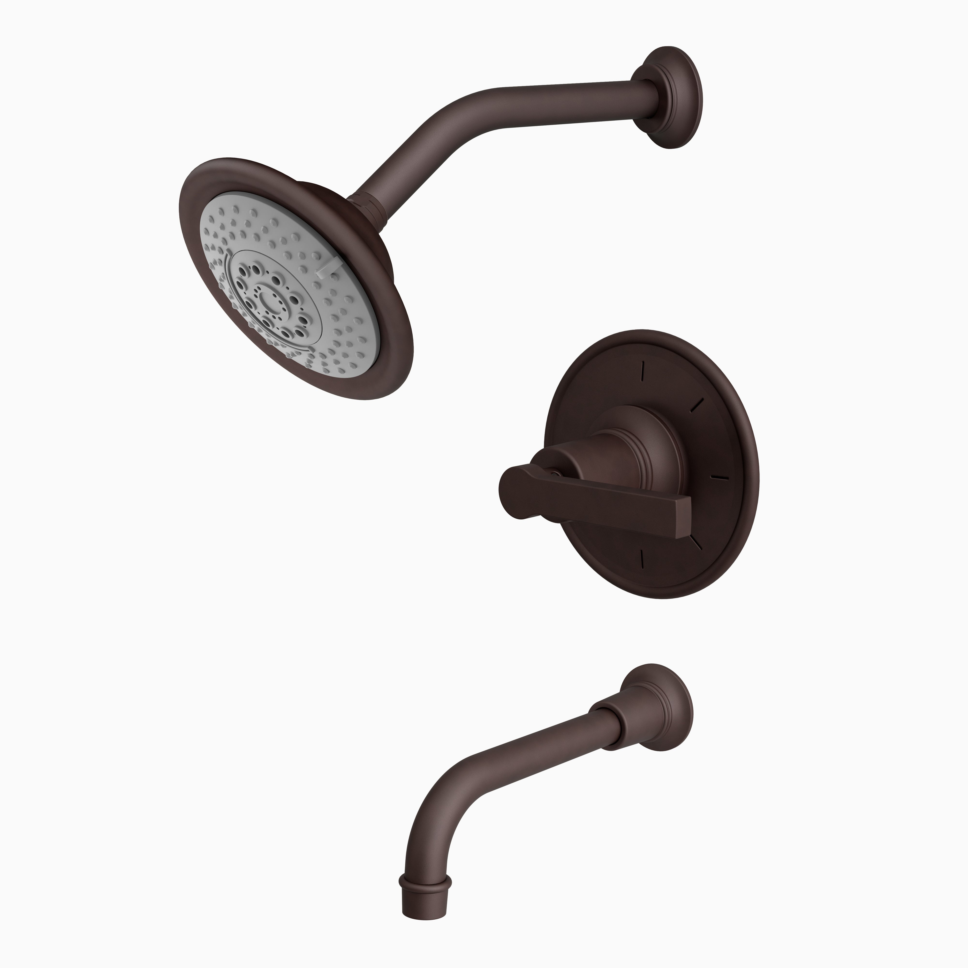Emerson Pressure Balance Tub/ Shower - Lever Handle in Architectural Copper
