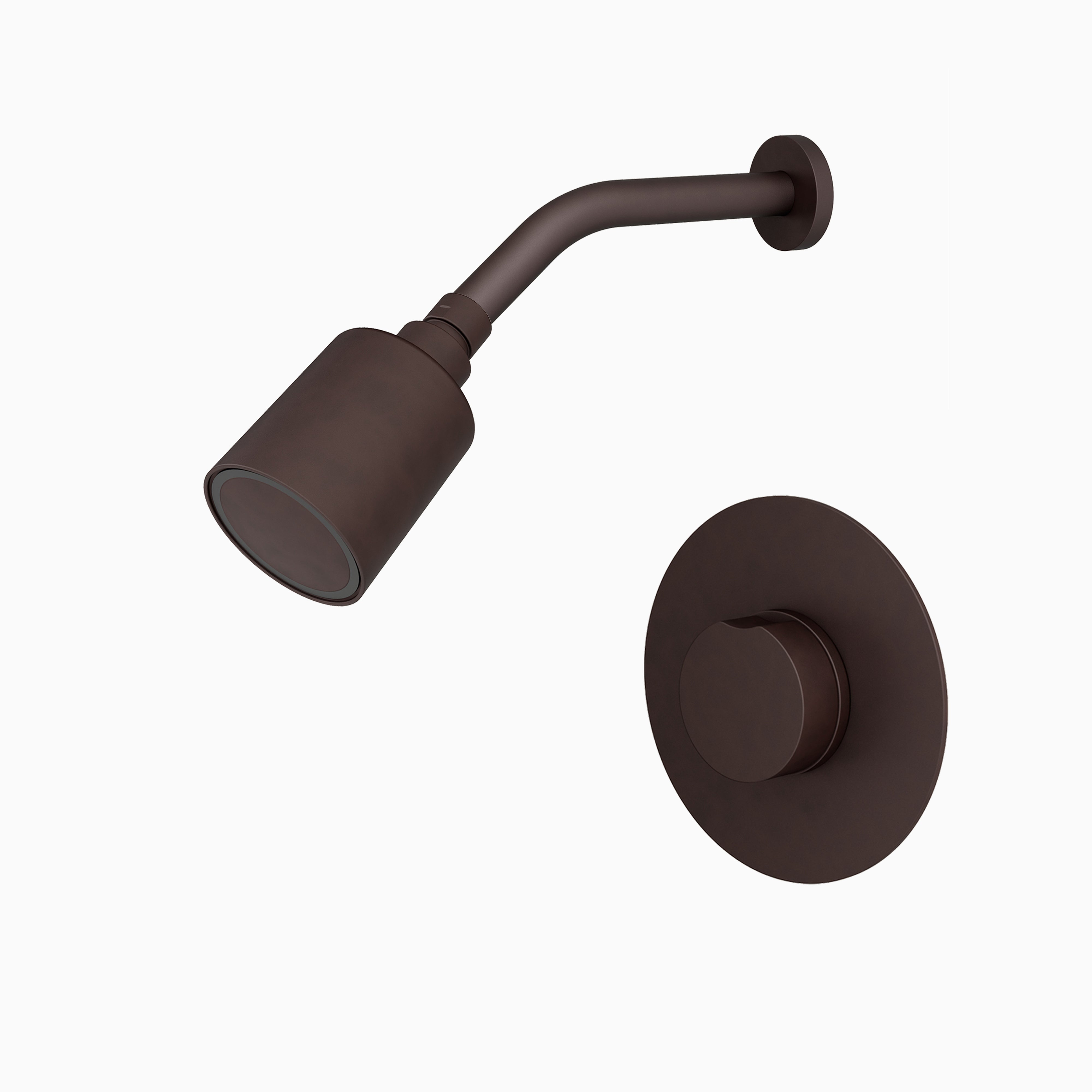 Foundry Pressure Balance Shower - Knob Handle in Architectural Copper