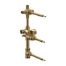 Shower 1/2" Three-Way Diverter with Volume Control Valve