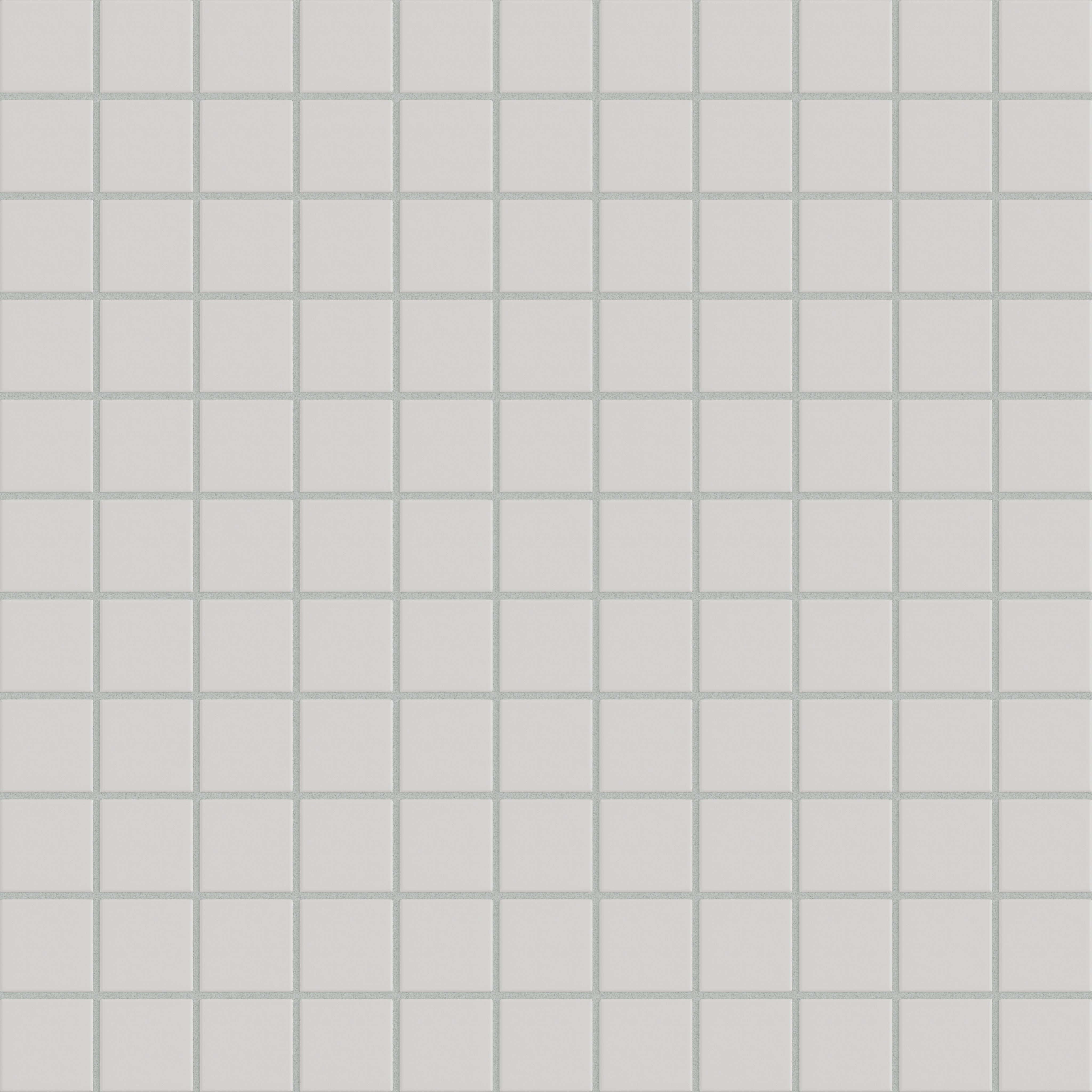 2x2 Straight Set Sheeted Natural Press Ceramic Mosaic Tile in Cloud Cover Matte