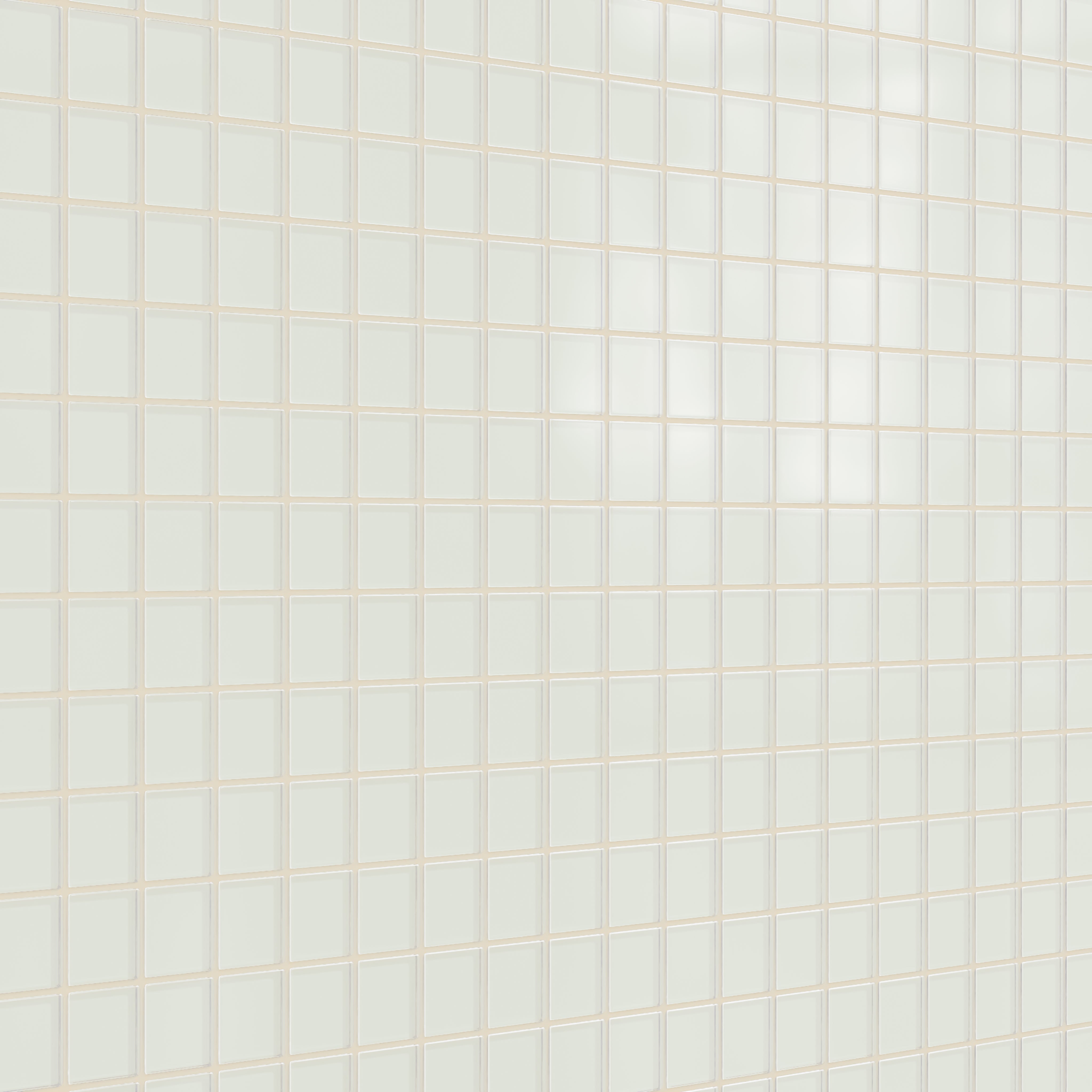 2x2 Straight Set Sheeted Glass Mosaic Tile in Flycatcher Matte