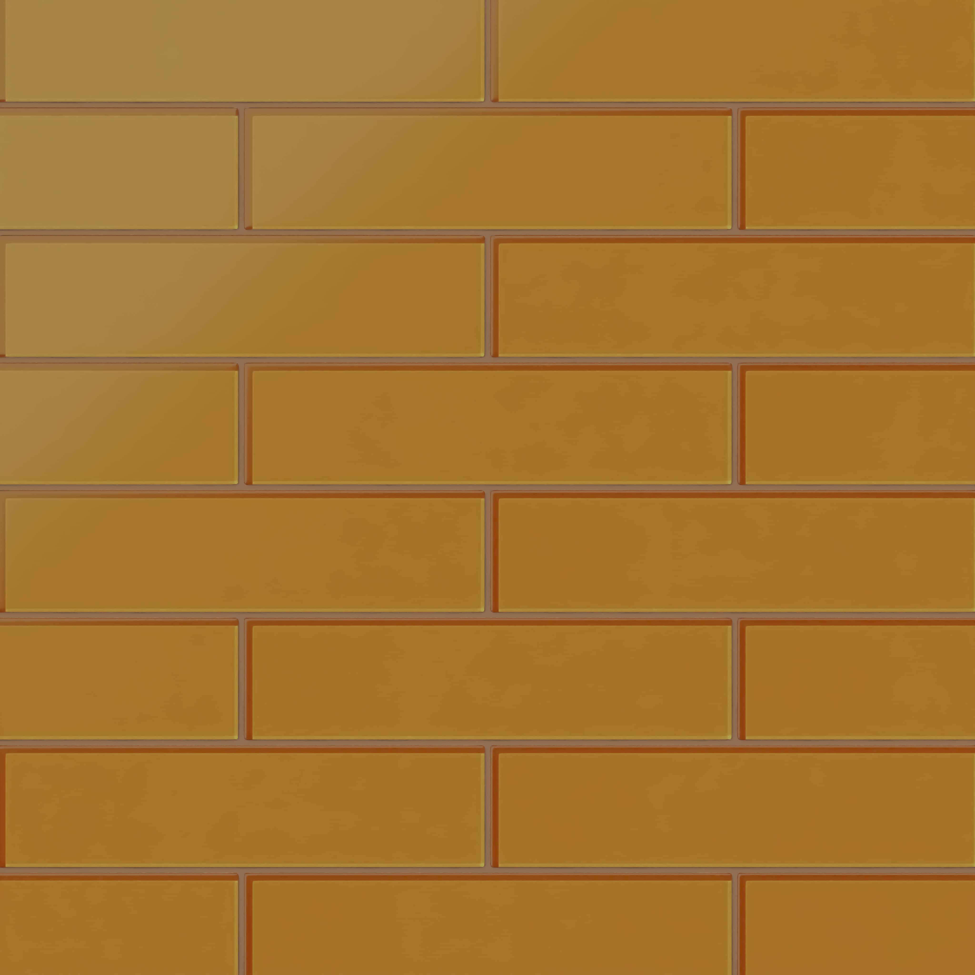 Quick Ship 3x12 Glass Tile in Falcon Matte